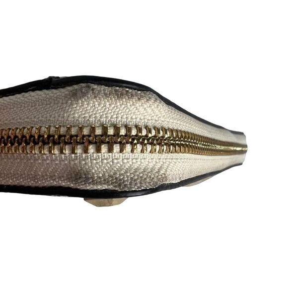 Rebecca Minkoff Ava Zip Wallet Snake Print Studs w/Matching Cosmetic Bag - Picture 6 of 9